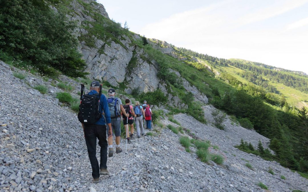 Rando 12 Juillet 2018 – Sentier Gobert – Col Vert