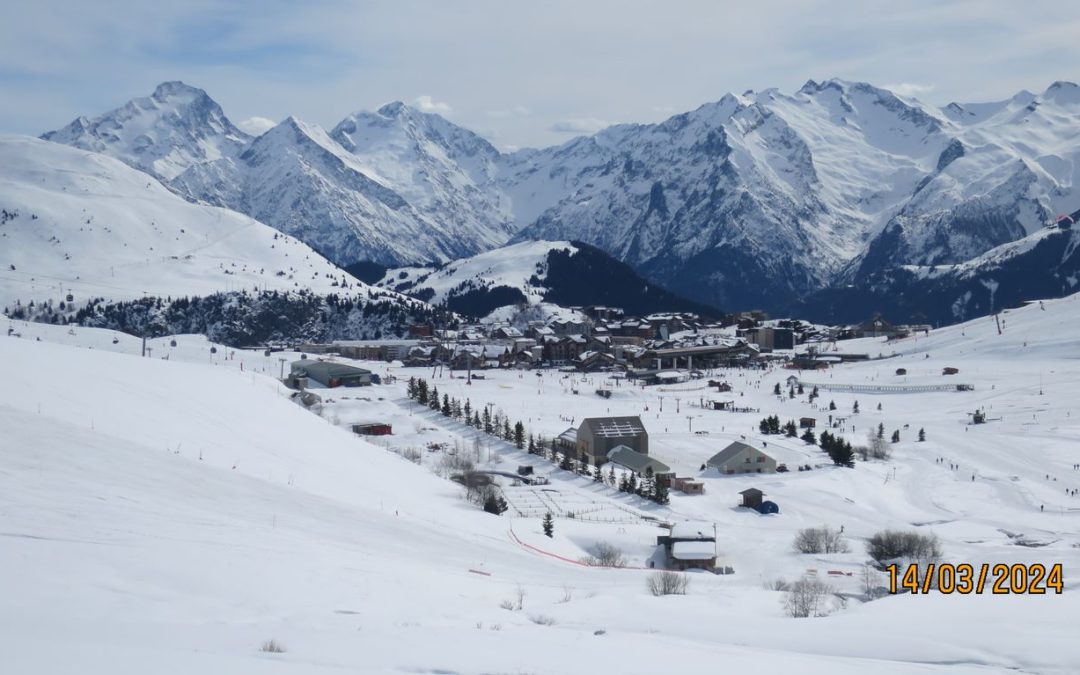 Raquettes du 14 mars 2024 – Alpe d’Huez